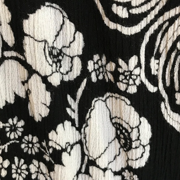 BILA Floral Tunic Sleeveless Tassel Tie Ruffle Hem Embroidered Boho Top Size XXL - Picture 5 of 16